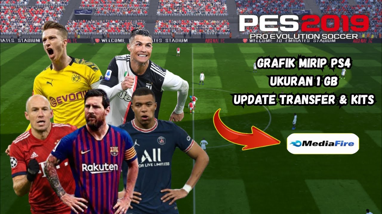 SERASA MAIN PS4‼️ FIFA 16 MOD PES 2019 ANDROID 2025 | Grafik REAL + Gameplay HALUS🔥