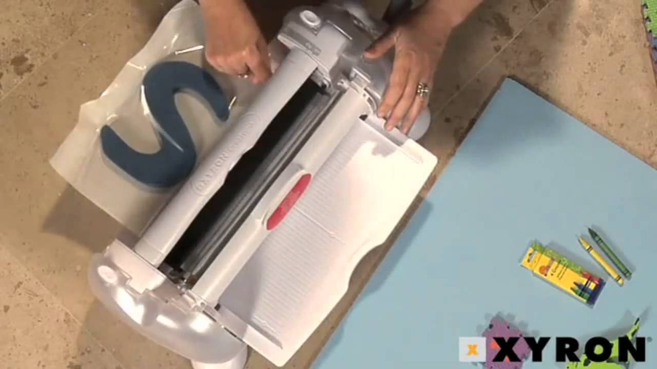 Xyron Creatopia Application of Adhesive to Thick Items Demo