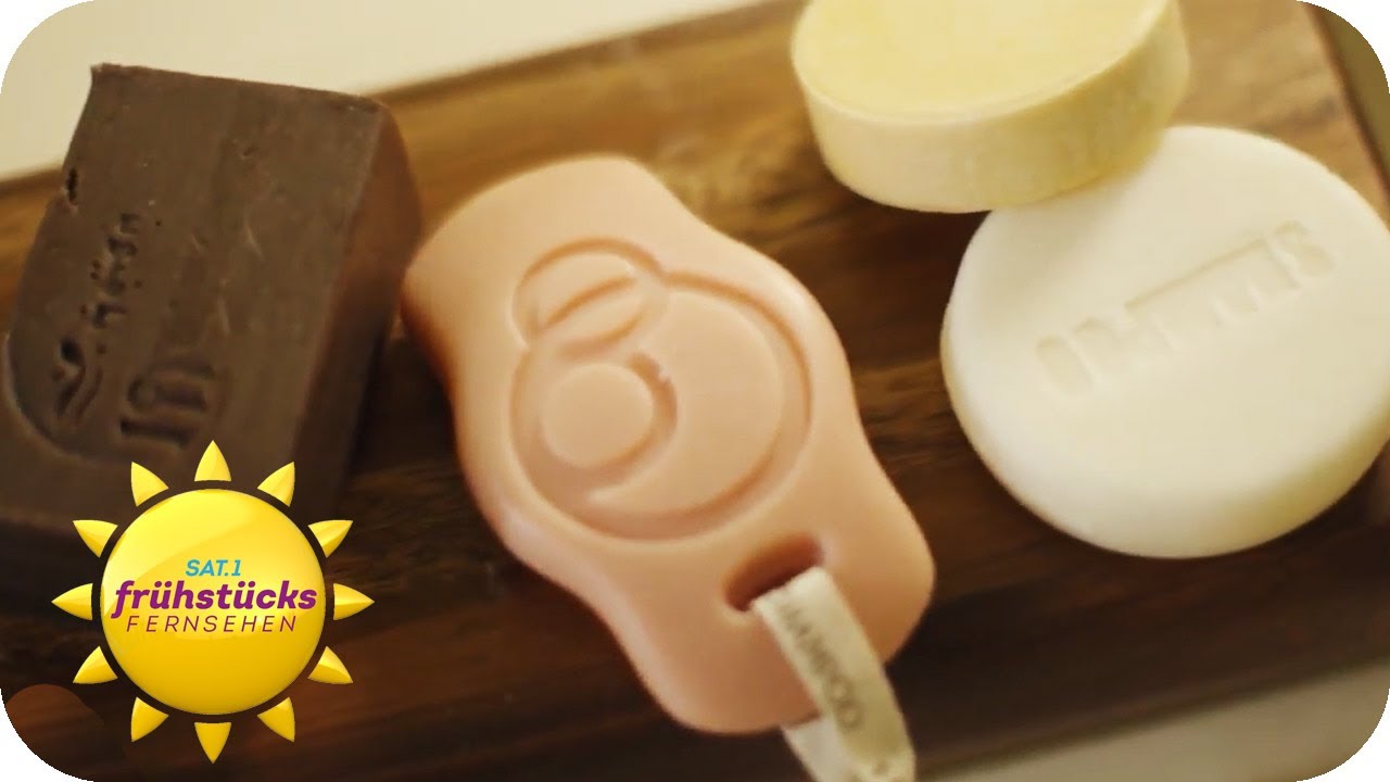 Shampoo am Stück? Wie gut funktioniert das? | SAT.1 Frühstücksfernsehen