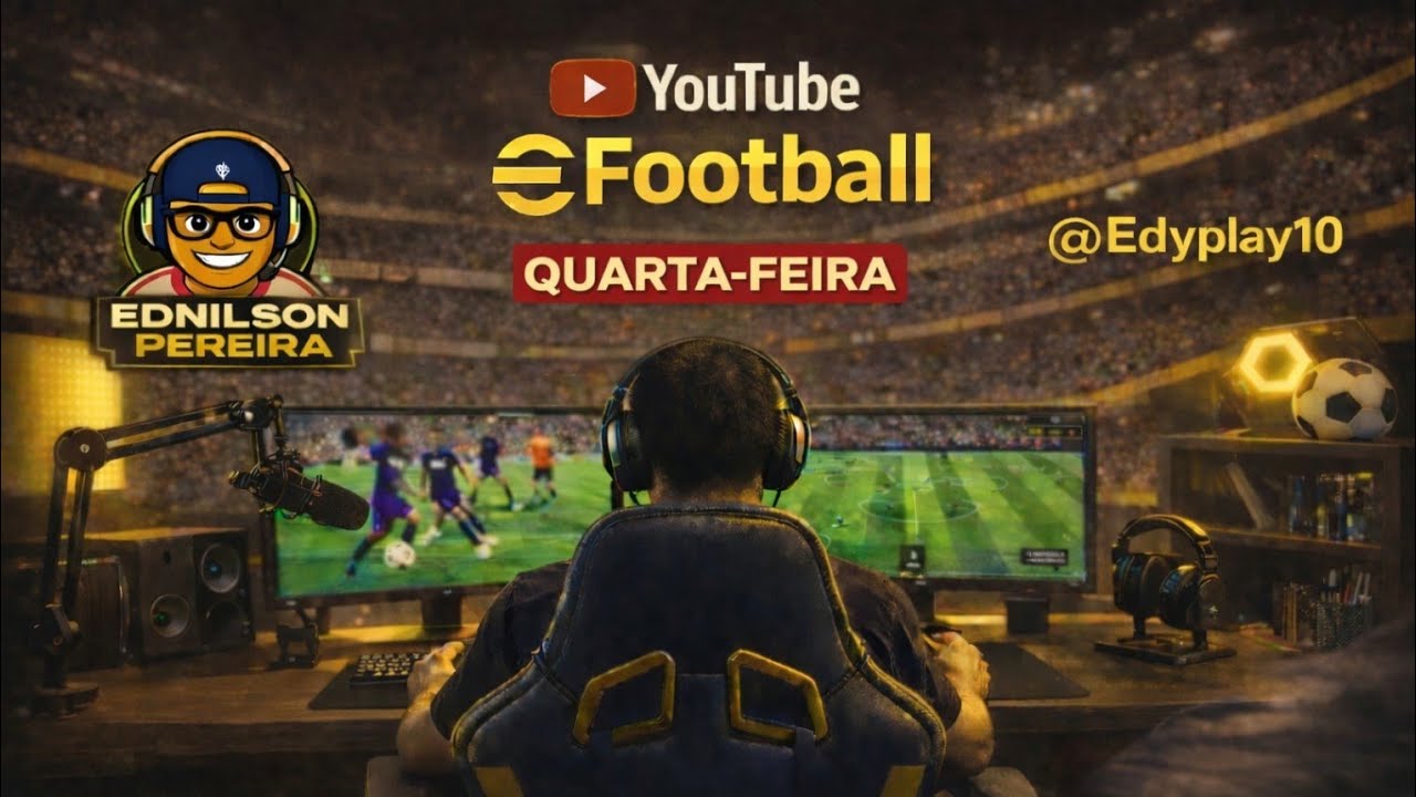 TERÇA-FEIRA NO EFOOTBALL 26 COM @EDYPLA10   🚀🚀🎮🔥