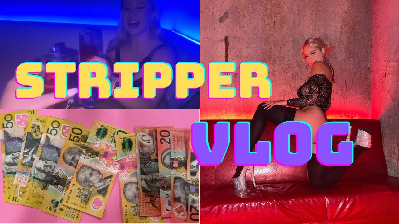 STRIPPER VLOG - 4 hour fantasy booking! 🍟🍕