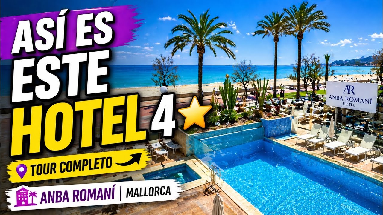 Mallorca, Cala Millor, Hotel Anba Romani. Tour Completo + Paseo por Cala Millor