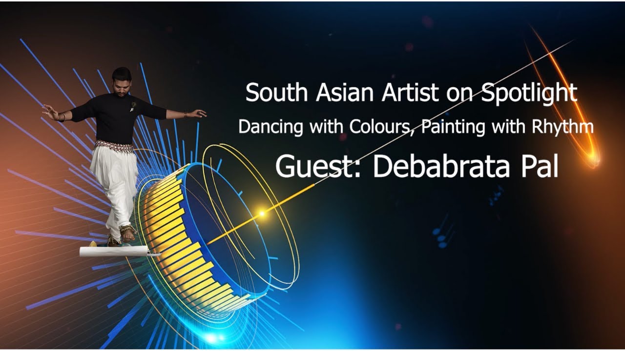 SANTV- UK Artist on Spotlight Debabrata Pal