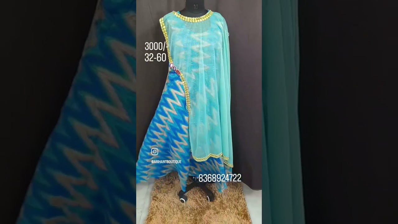 #cape #gown #zigzag #dress #haldioutfit #arihantboutique #fusion #indowestern #popular #trending