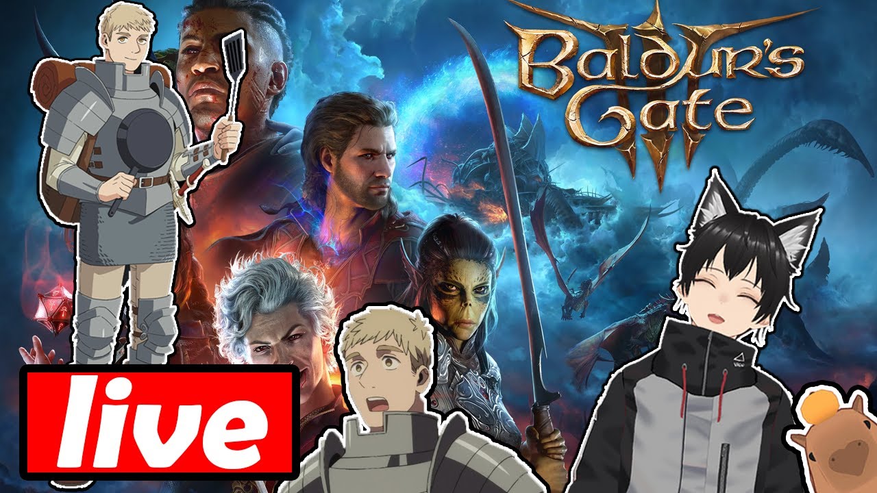 🔴【Baldur's Gate】Laios Touden from Dungeon Meshi build in Baldur's Gate! I need YOUR help !!🔴