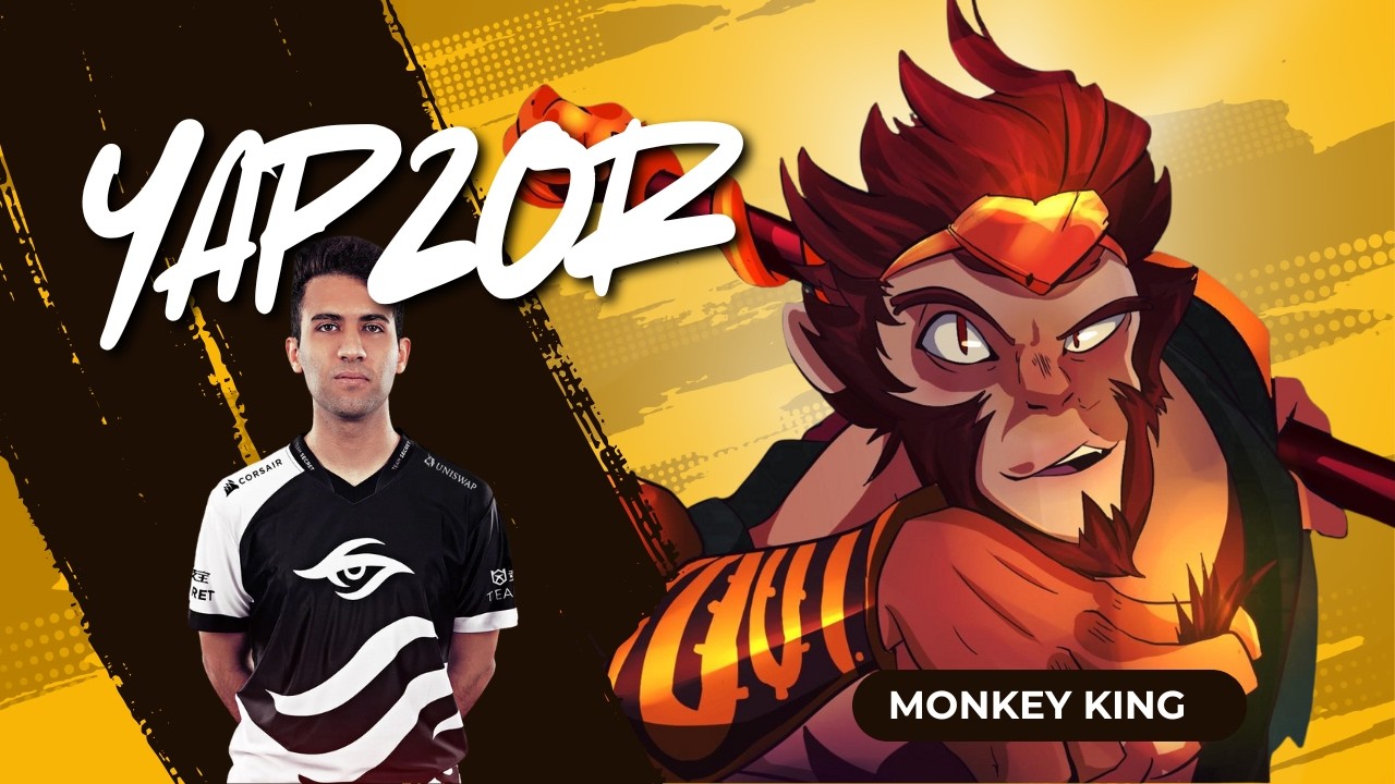 Yapzor Monkey King    Dota 2 Pro Gameplay