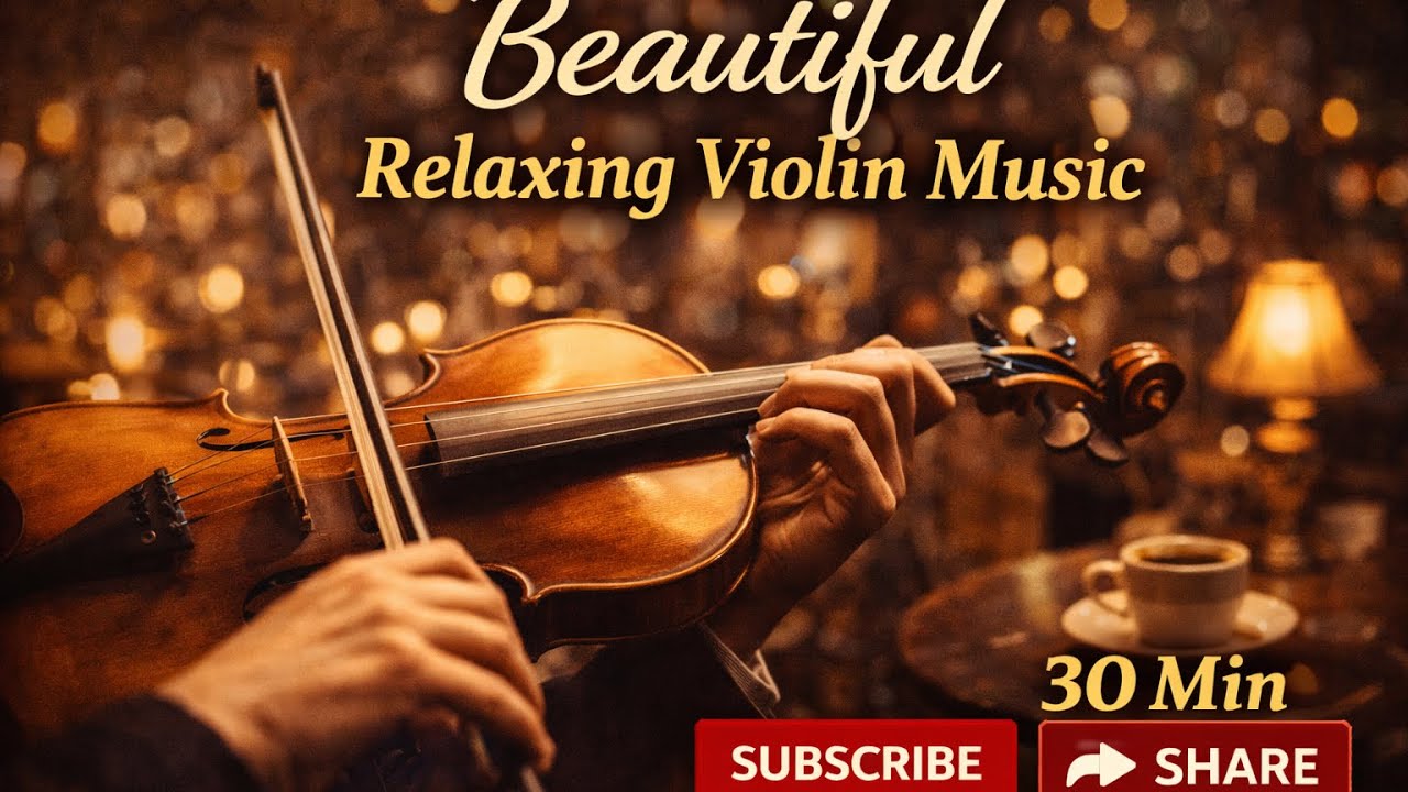 Beautiful Relaxing Violin Music 🎻 | Stress Relief & Meditation (30 Min)