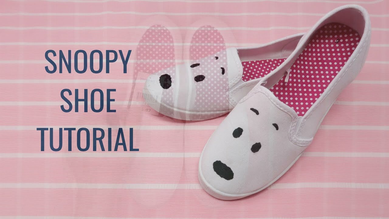 D.I.Y. Snoopy Shoes - Easy Shoe Hack for under $10 | CollectPeanuts.com