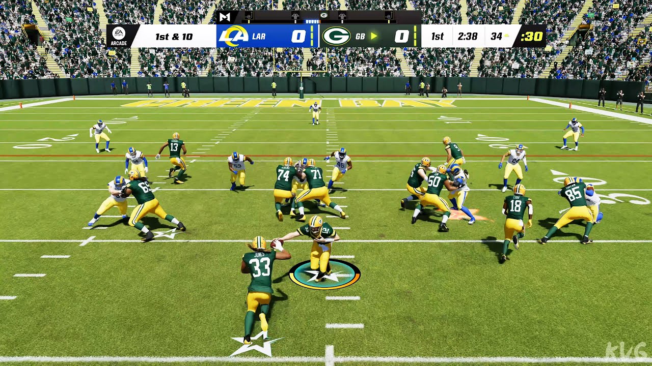 Madden NFL 23 - Los Angeles Rams vs Green Bay Packers - Gameplay (PS5 UHD) [4K60FPS]