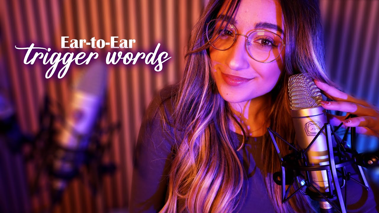 ASMR | Ear-to-Ear Trigger Words 💖 Slow & Relaxing to Help You Sleep