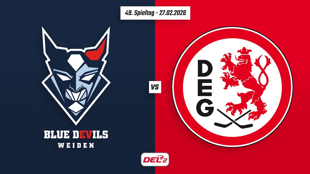 49. Spieltag DEL2 | Blue Devils Weiden vs. Düsseldorfer EG | Game Highlights