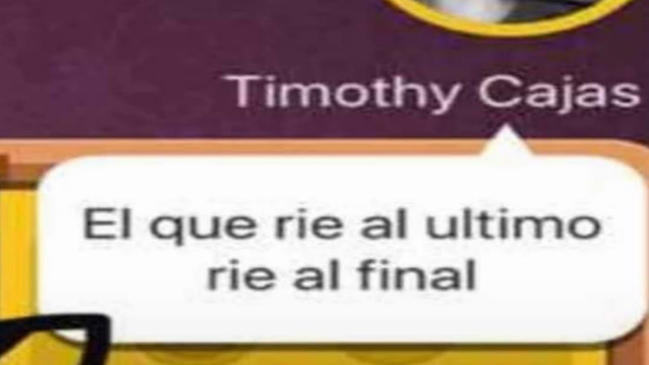 El que ríe al último ríe al final