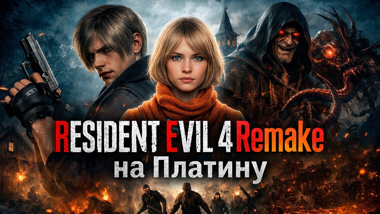 На платину Resident Evil 4 #игры #residentevil
