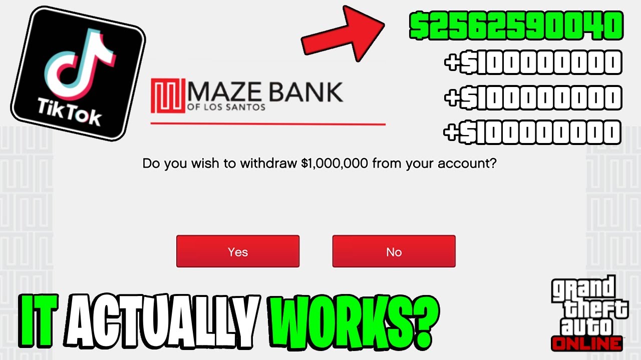I Tested Viral TikTok GTA 5 Money Glitches #3