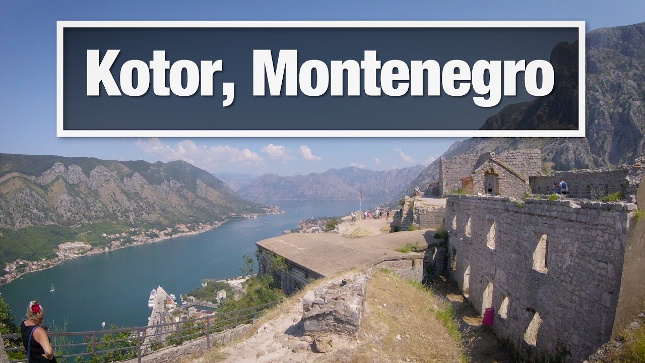 City Walks:  Kotor, Montenegro virtual walking treadmill video