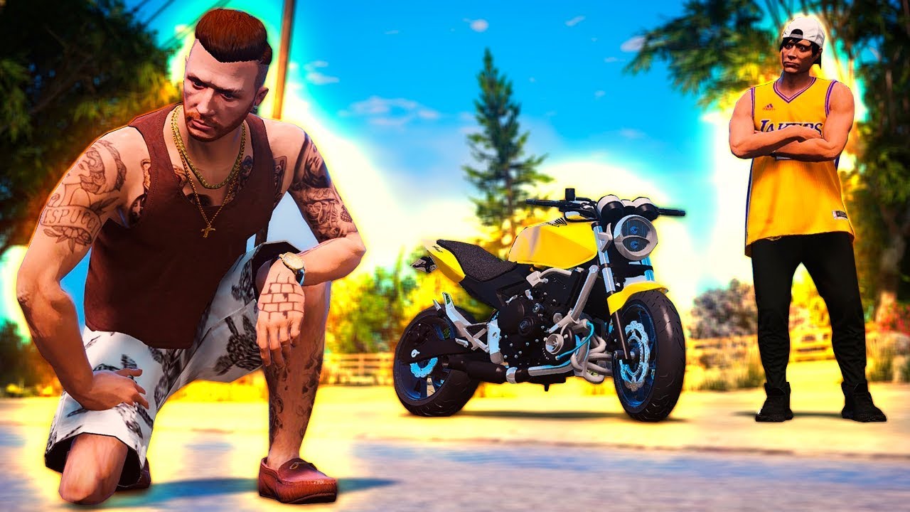 GTA V - VIDA REAL | RENATO GARCIA FINALIZOU MINHA HORNET TURBO 