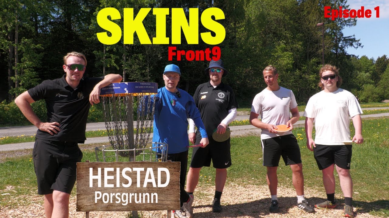 Discgolf Skins fra Porsgrunn (front 9)