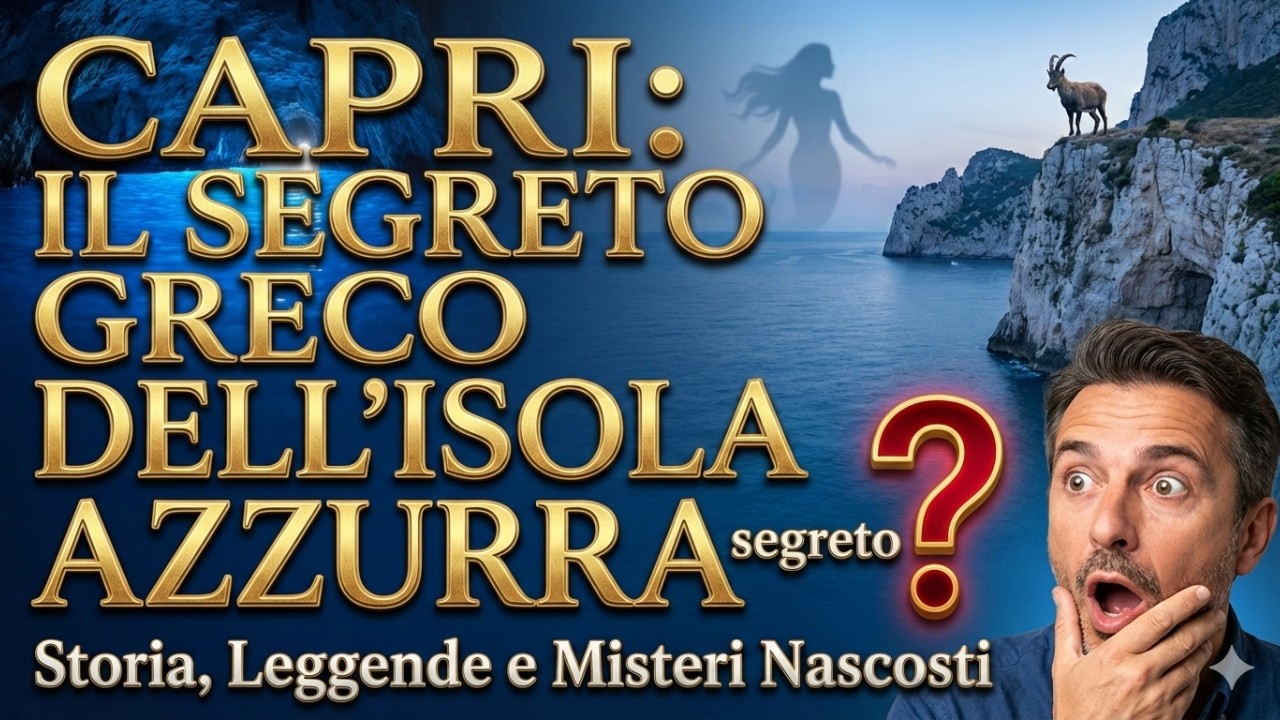 Capri: Il Segreto Greco del Nome dell'Isola Azzurra – Storia e Leggende Nascoste