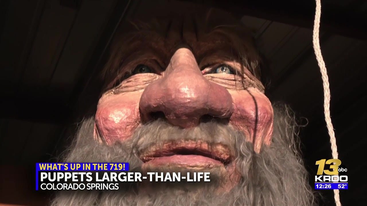 Artist fueled by brother's memory to create puppets larger-than-life