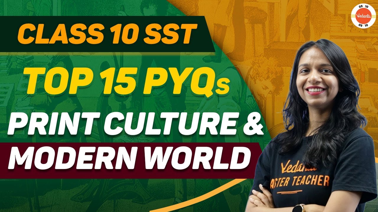 Top 15 PYQ of Print Culture and the Modern World |CBSE Class 10 History Ch-5 Previous Year Questions