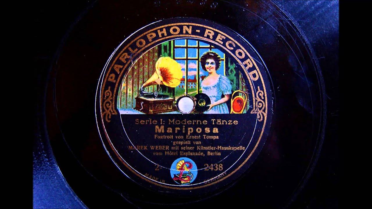 Marek Weber - Mariposa - Foxtrot - 25.03.1919