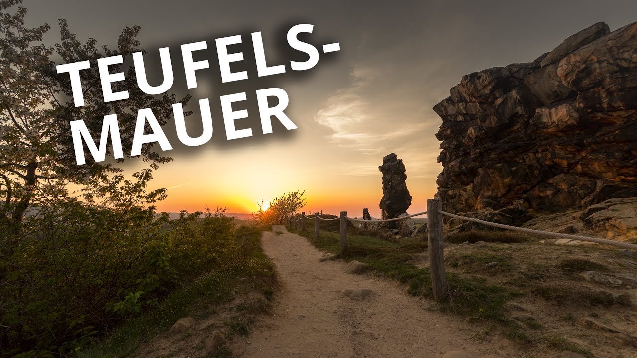 Teufelsmauer bei Weddersleben (Thale) im Harz das Walpurgis-Special