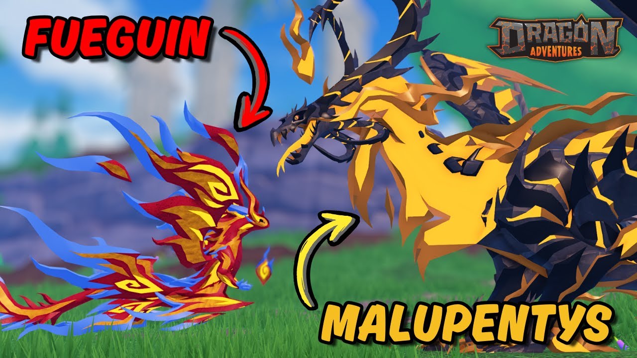 Two NEW Dragons are ready to Burst into Dragon Adventures Roblox!
