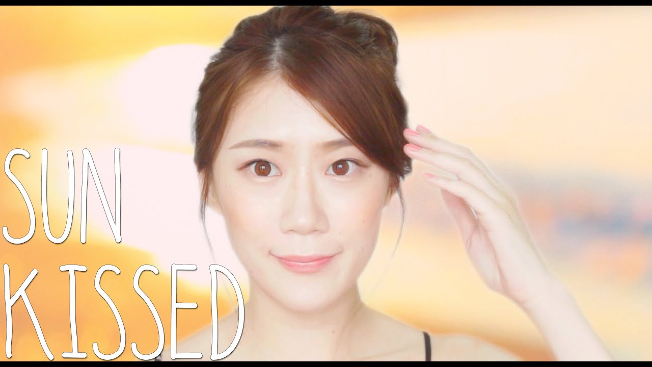 沙滩少女阳光金棕妆容|Summer Sun Kissed Bronze Makeup