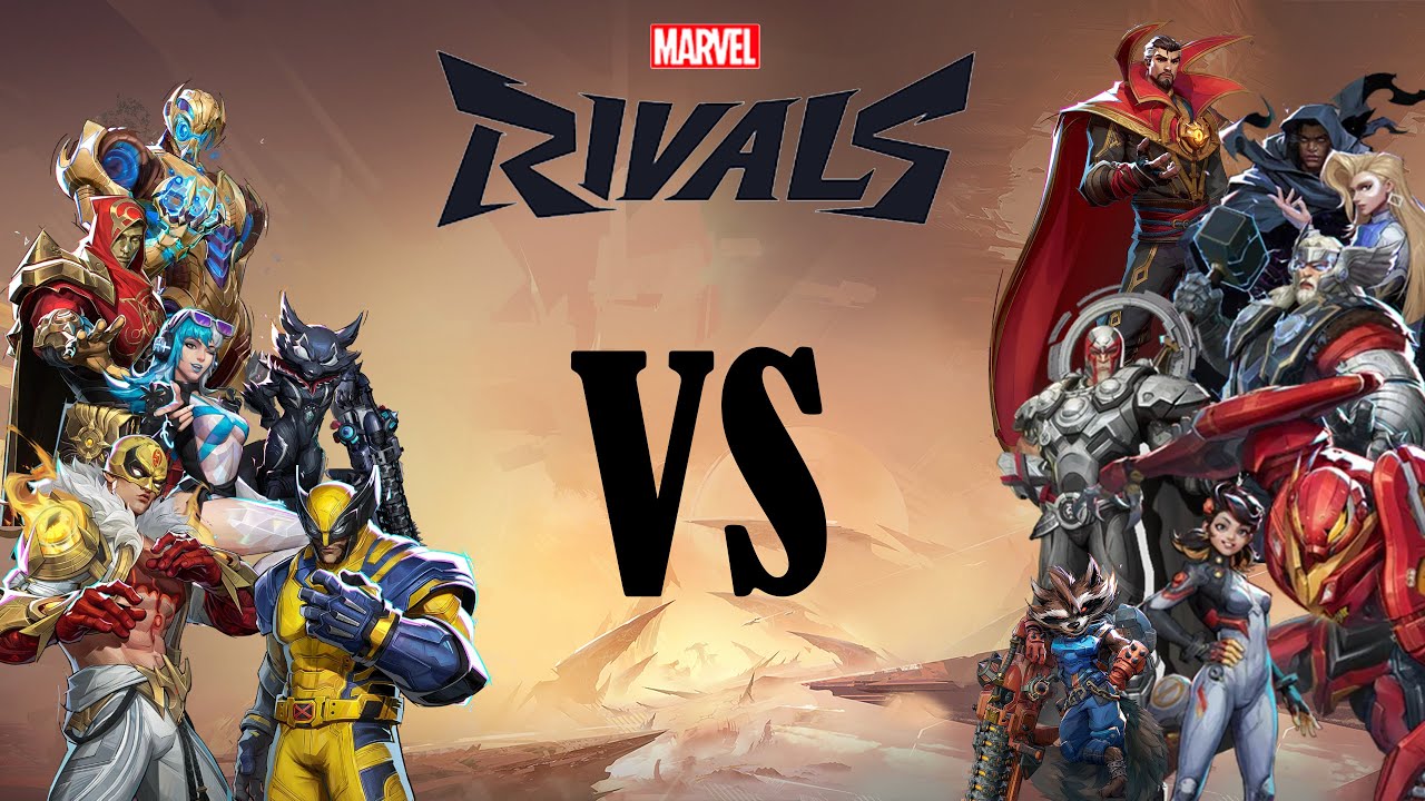 4 healers and 2 DPS vs 4 tanks and 2 healers (Marvel Rivals)