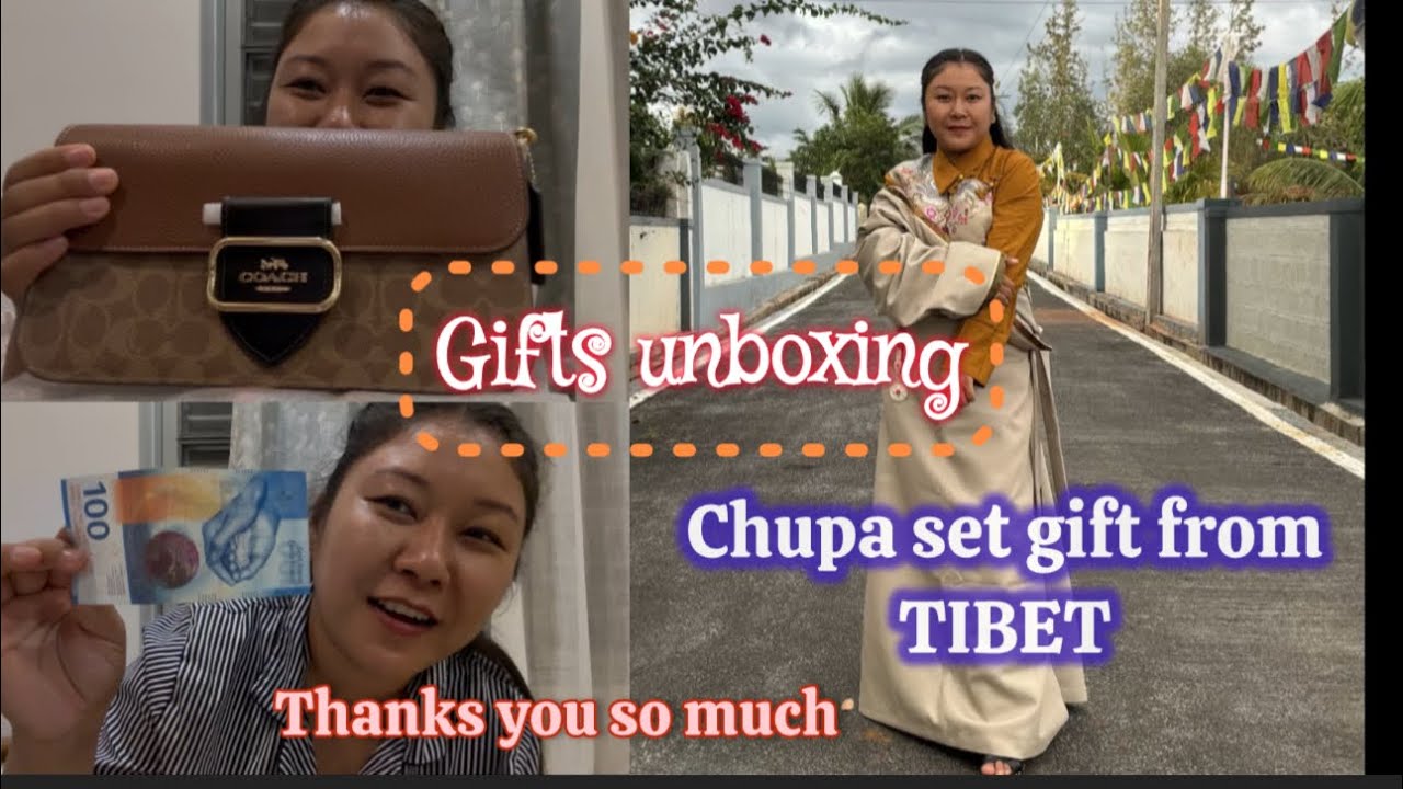 UNBOXING 5 different GIFTS || All the way from TIBET | NYC | Canada| France | Swiss || Derab woeser 