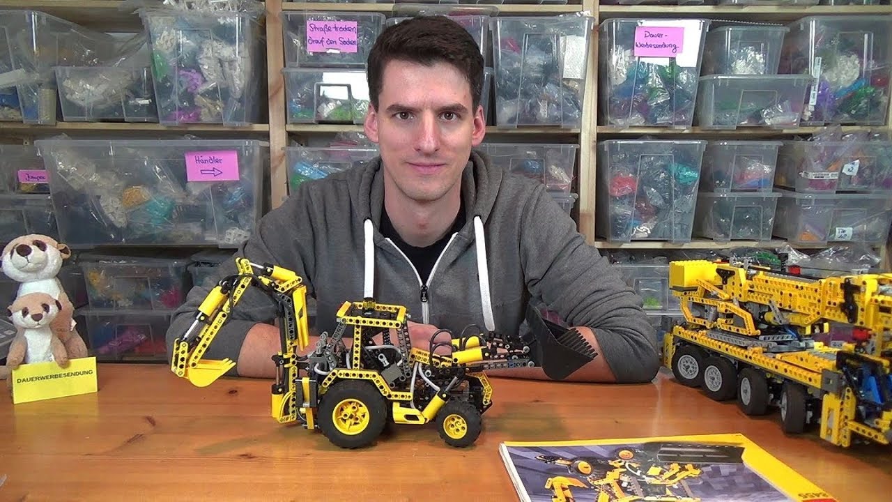 Das wahnsinnigste LEGO&reg; Technic Set ist der 8455 - Pneumatik-Bagger
