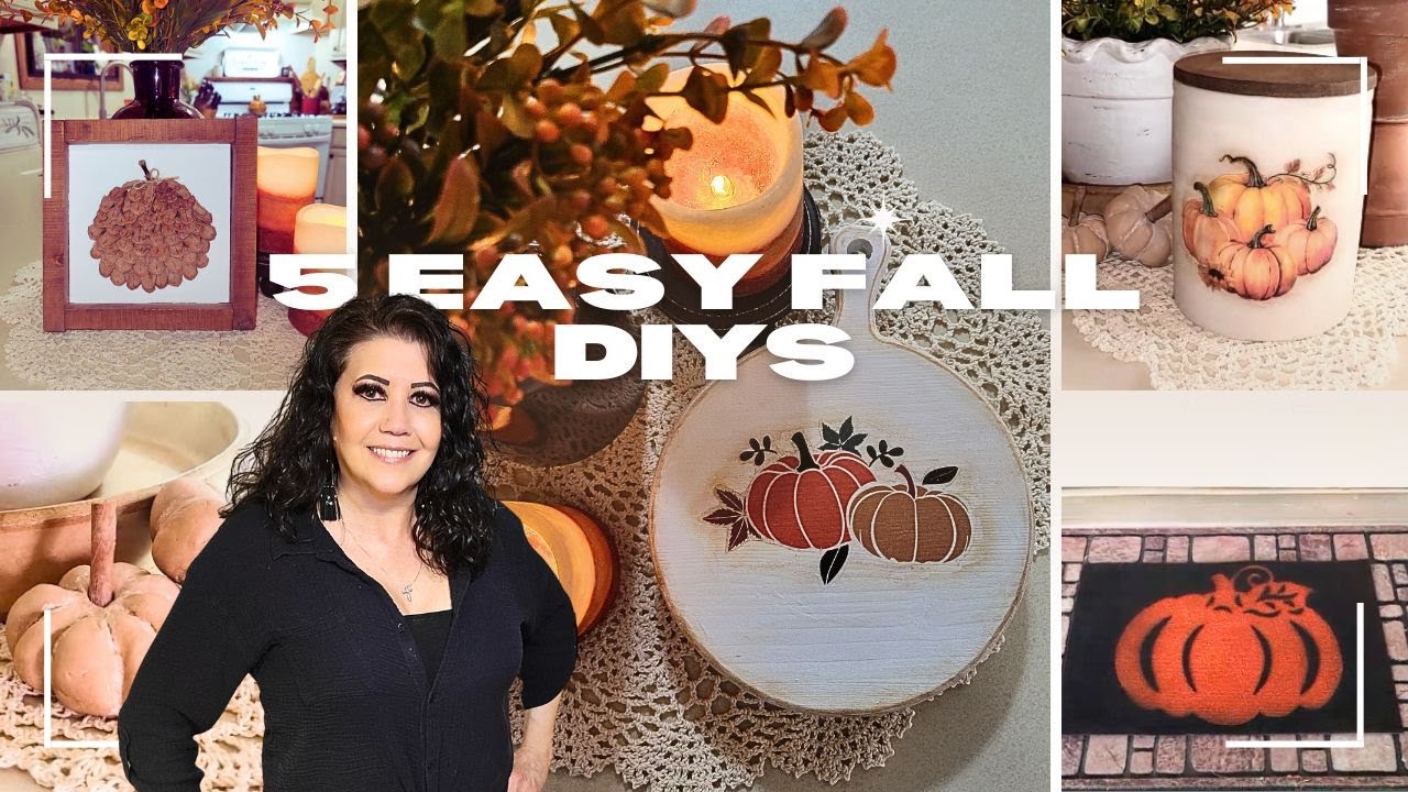 🍂 5 Cozy Fall DIYs Under $5! (Budget-Friendly Decor Ideas) #falldiy