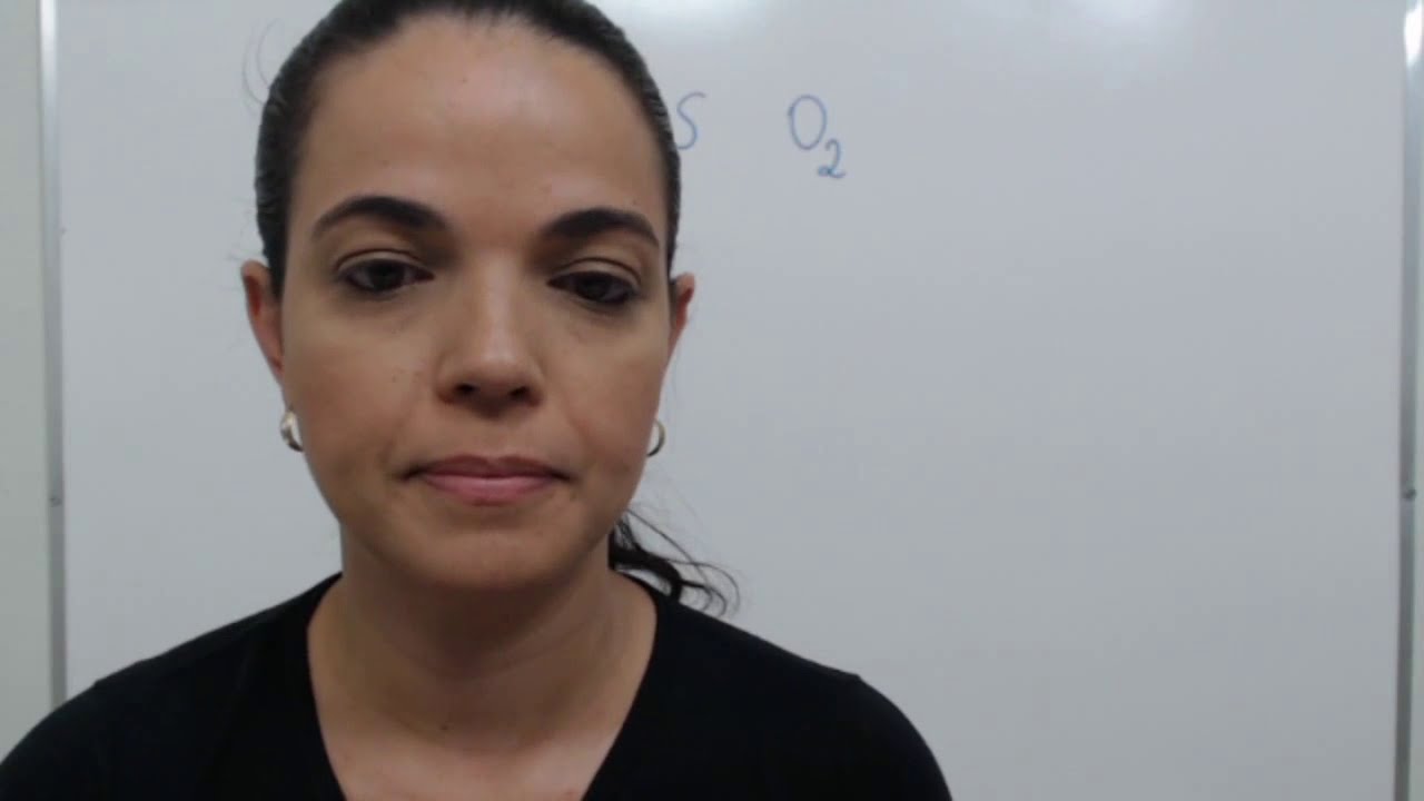 Como escrever uma Equação Química