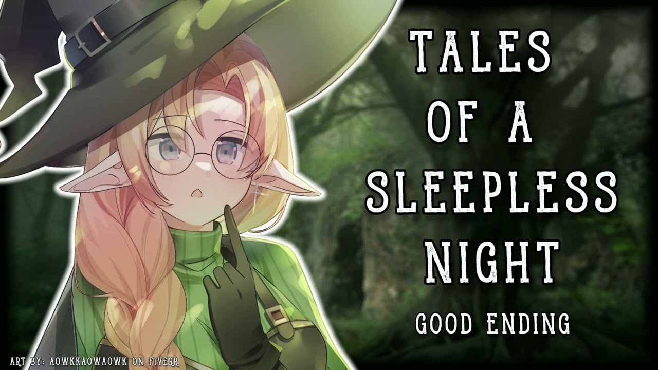 ASMR | Tales of A Sleepless Night [Good End] | Soft Spoken & Layered Binaural Whispers