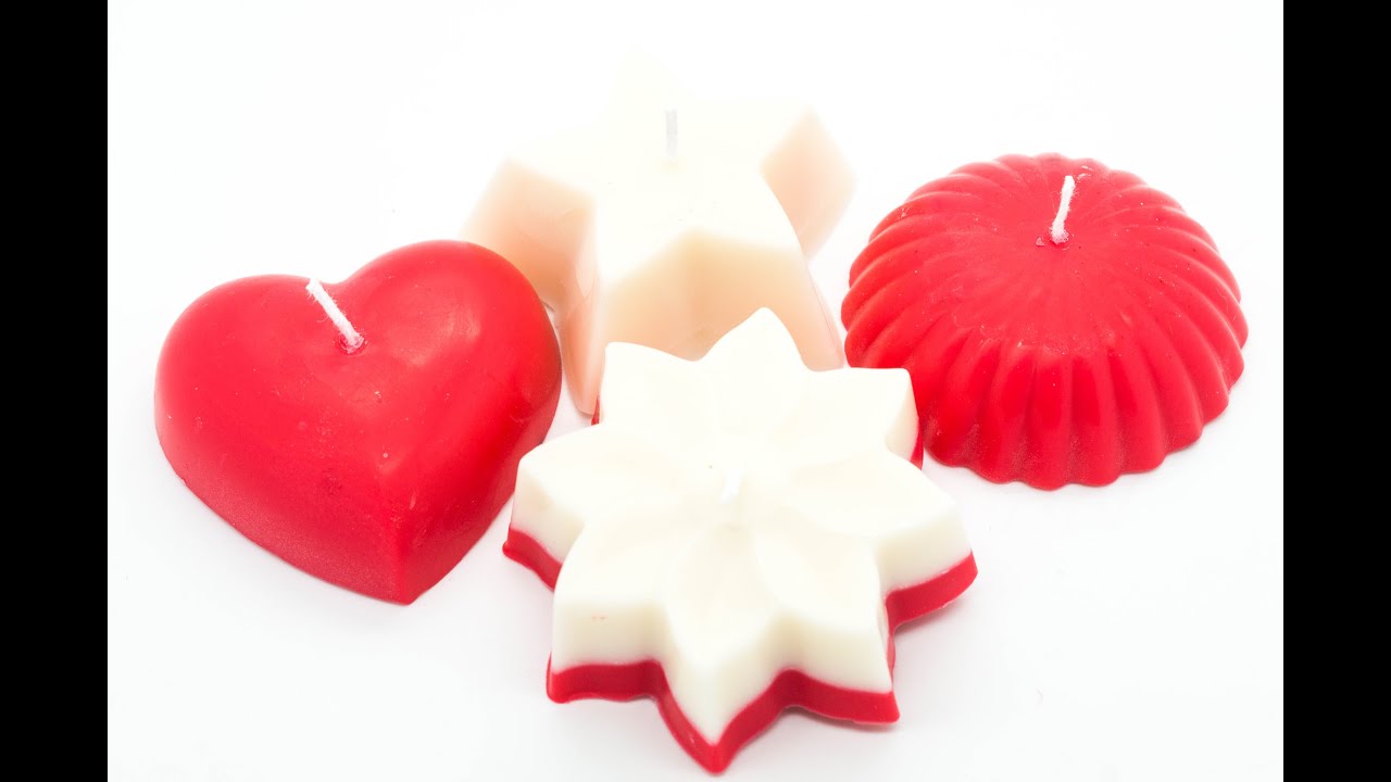 How to make layered soy candles using a tray mould