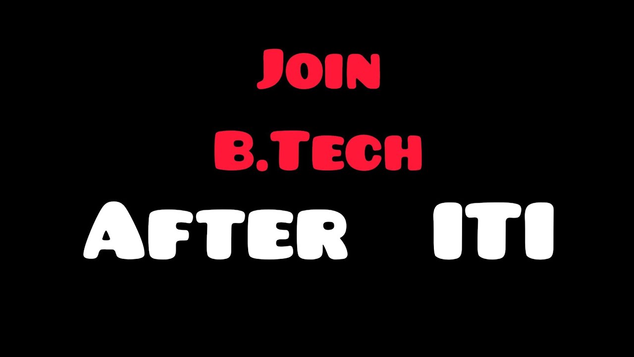 ITI K BAAD KYA KARE? JOIN BE/B.tech AFTER ITI/higher education after iti/career.com/new career opti.