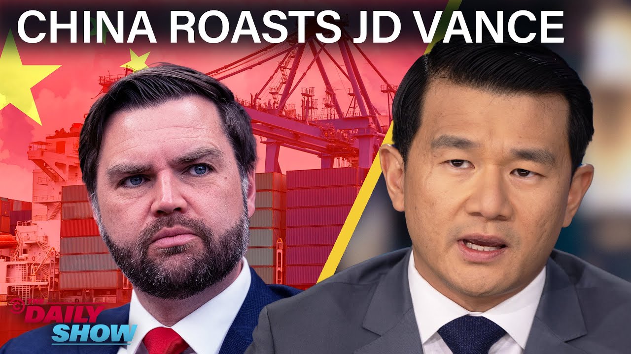 China Strikes Back at Tariffs by Roasting JD Vance & Selling Out Luxury Retailers | The Daily Show