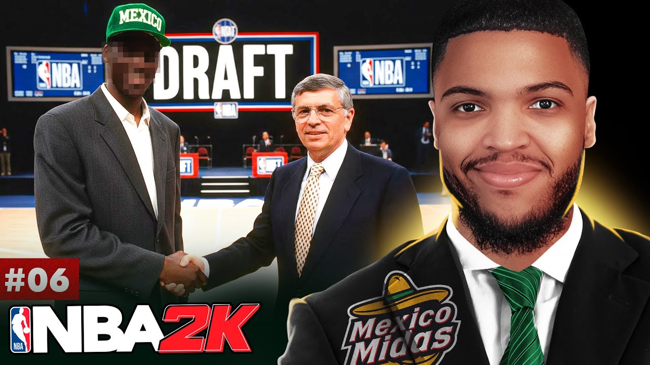 O MELHOR DRAFT DESDE KEVIN GARNETT? | NBA 2K26 Mexico Midas - EP #6