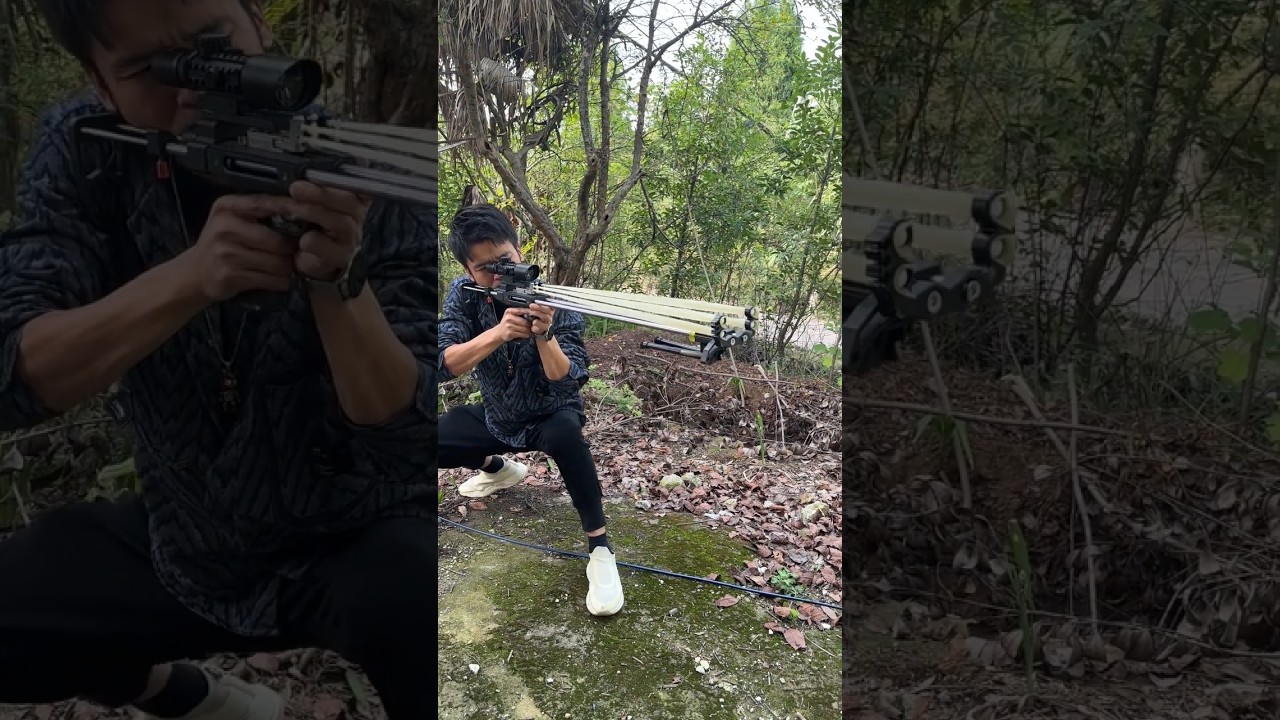 Want to improve your shooting skills? Smoothbore slingshot is your best choice!