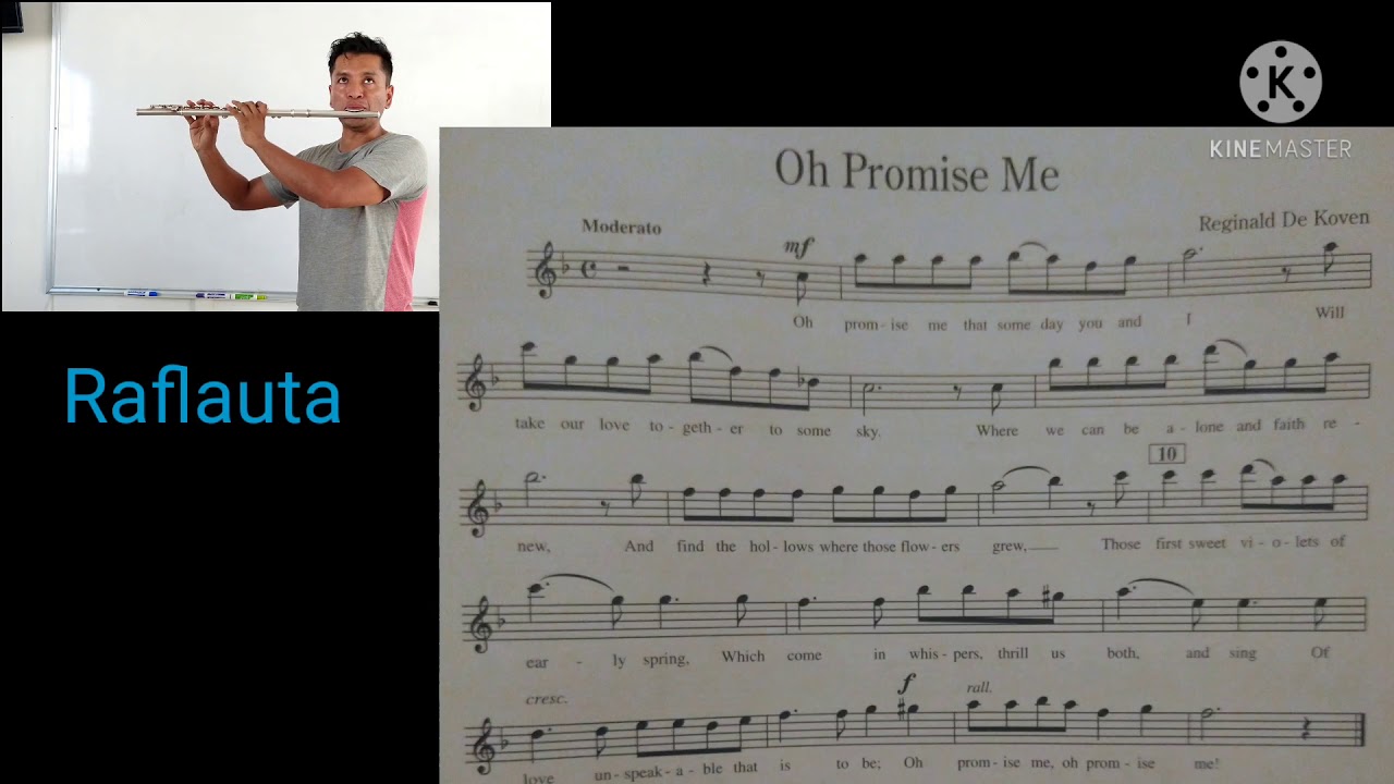 Oh Promise Me + Backing Track. #BackingTrack