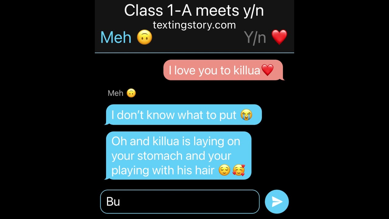 Killua x y/n part 4/I need ideas 😭