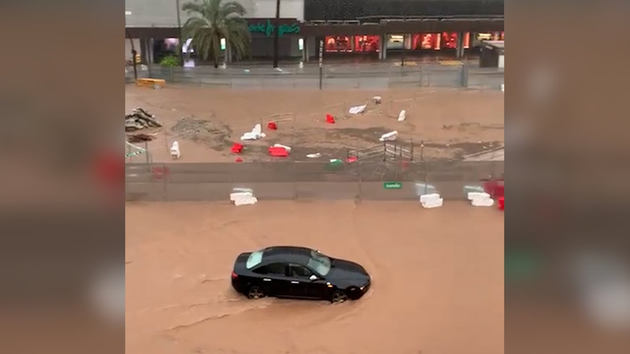 La DANA golpea Málaga: inundaciones en pleno el centro