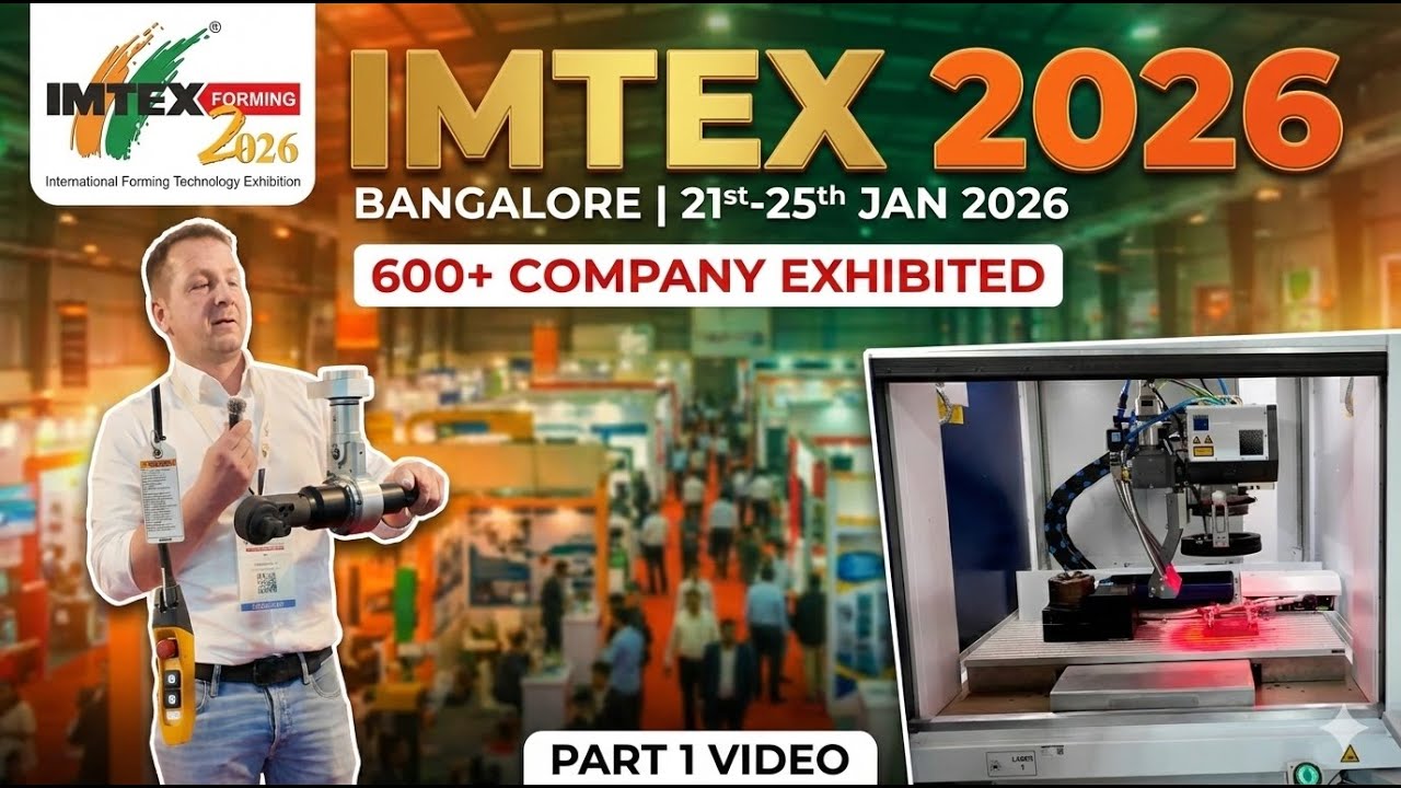 Best Industrial Machines at IMTEX Forming 2026 | Exhibition Tour Part 1 - ForUdyog
