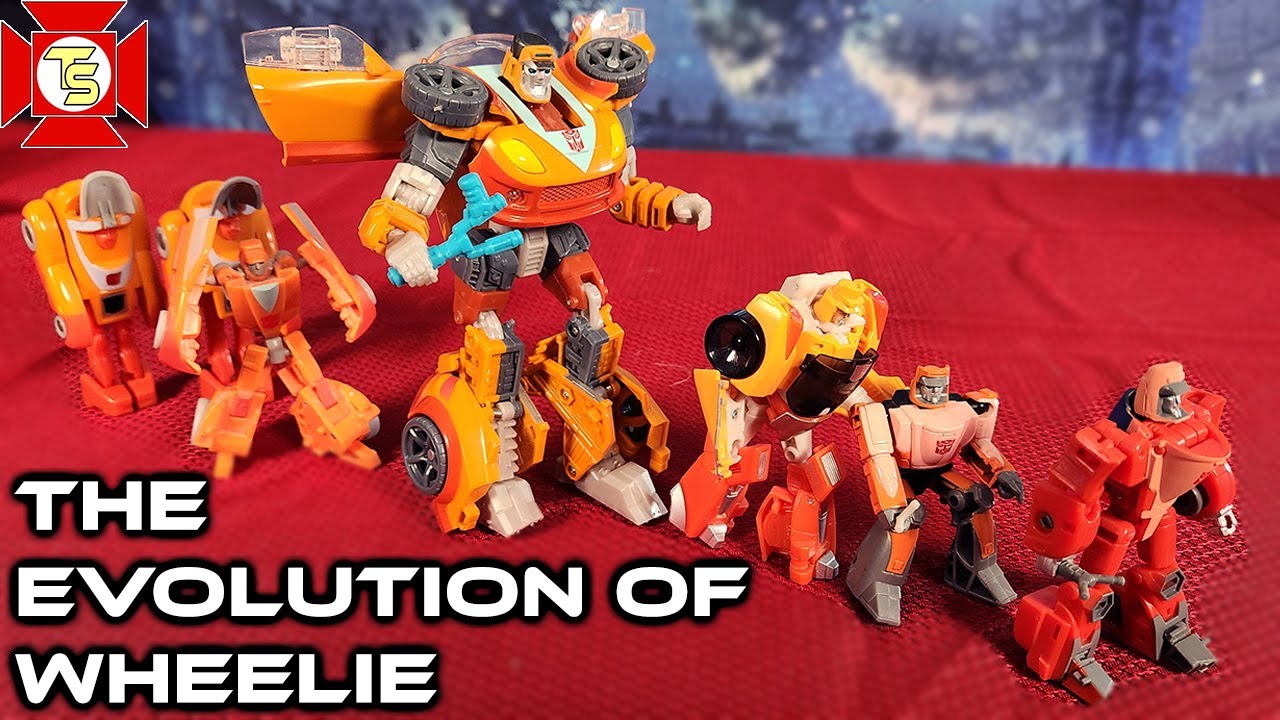 EVOLUTION OF WHEELIE – G1 to Studio Series 86 All Versions Review