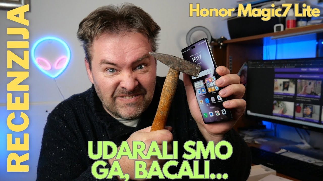 Honor Magic7 Lite hard test izdržljivosti pametnog telefona (13.01.2025)