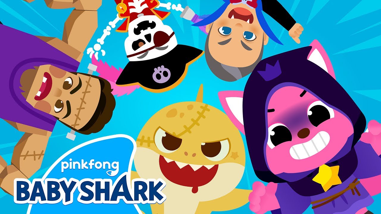 Halloween Party with Baby Shark & The Wiggles | Halloween Songs | Baby Shark Official x @thewiggles