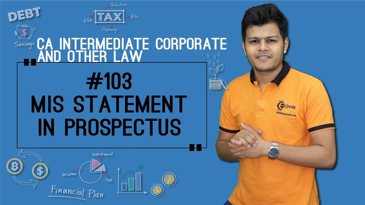 Mis Statement in Prospectus - Prospectus and Allotment of Shares - CA Intermediate Corporate