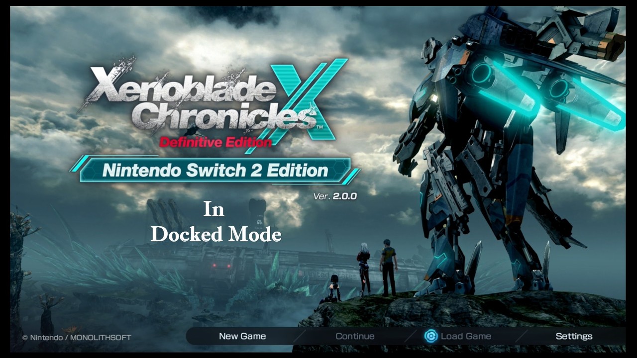 Xenoblade Chronicles X - Nintendo Switch 2 Edition - Docked Mode
