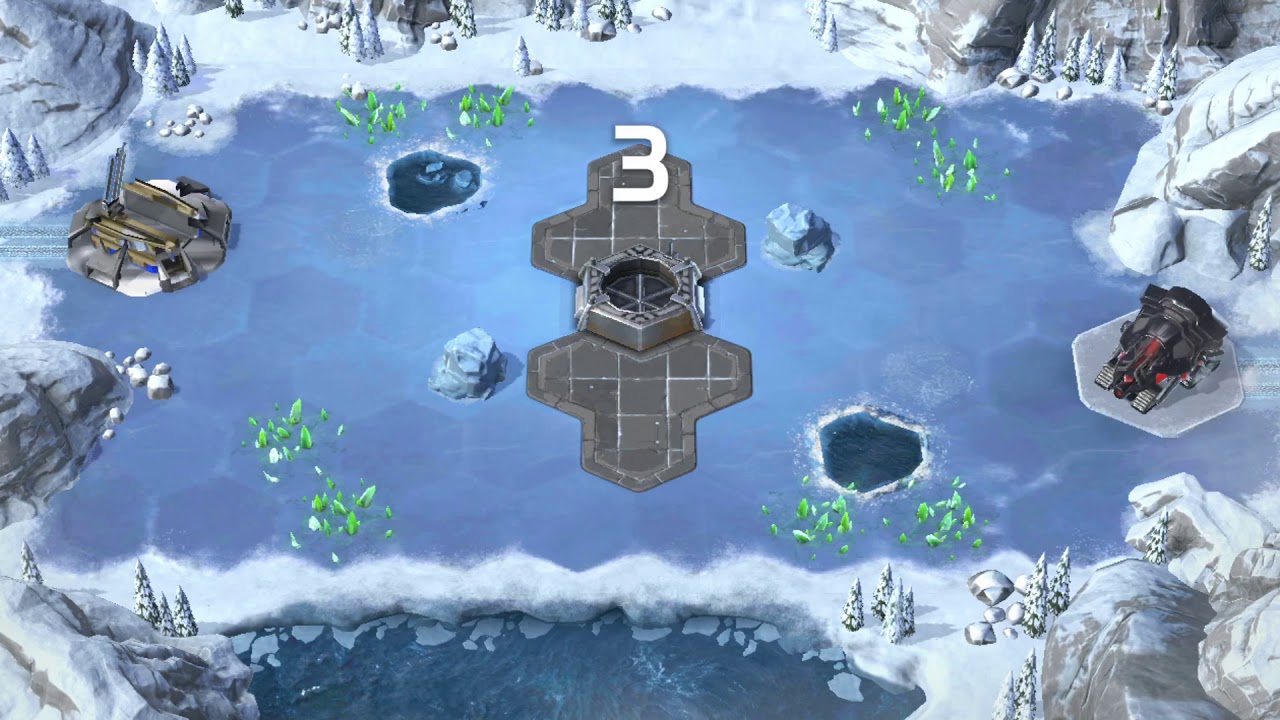 C&C Rivals: Pesky Laser Drones, overpowered... yet