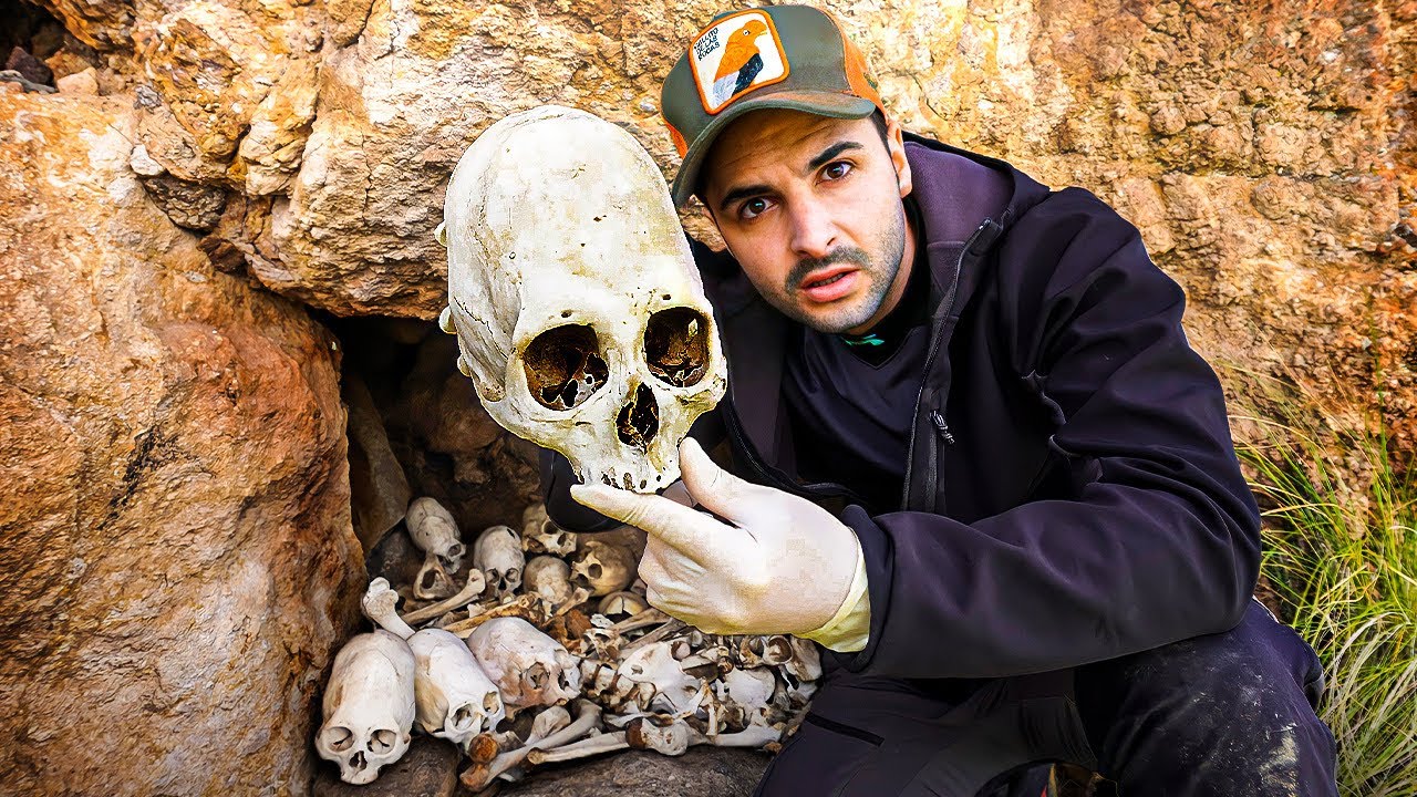 ENCONTRÉ CRÁNEOS EN ESTA MONTAÑA DEL PERÚ